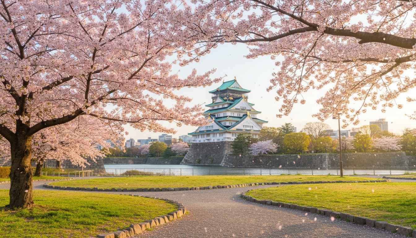 places to visit in osaka during spring
