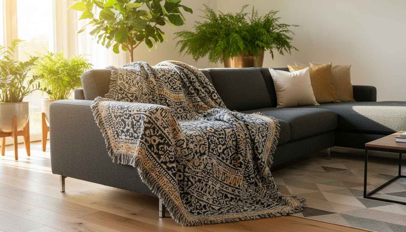 texteis penedo throw home goods